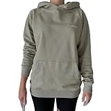 MOIERE - Hoodie aus 100% Bio Baumwolle - Made in Portugal - GOTS (DE/NL/SE/PL, Alphanumerisch, L, Regular, Regular, Beige)