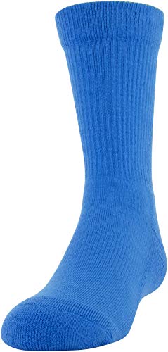 Under Armour Youth Novelty Crew Socks, 2-Pairs , White , Small #TOP4