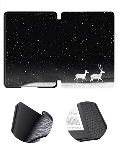 6 �C���` TPU �ی�P�[�X Kindle Paperwhite (�� 10 ���� 2018 �̂݁A���f�� PQ94WIF �ɓK��)/�����E�F�C�N/�X���[�v�@�\�t���h�����C�J�o�[