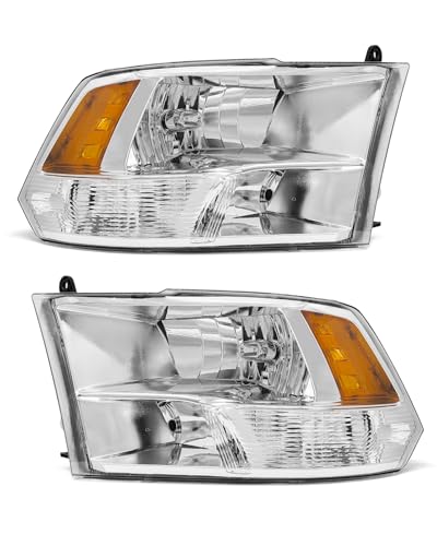 ADCARLIGHTS for 2009 2010 2011 2012 2013 2014 2015 2016 2017 2018 Dodge Ram Headlight Assembly...