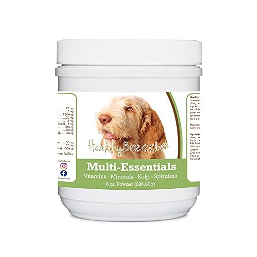 Healthy Breeds Spinoni Italiani Multi-Essentials Powder for Dogs - an Ideal Supplement of Vitamins, Minerals & Antioxidants for Your Dog - 8 oz