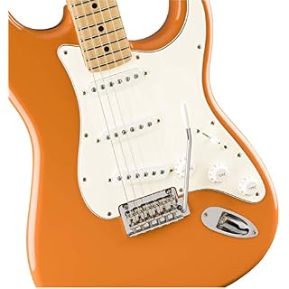 Fender Player Strat, Touche en érable, Capri Orange - Les Beatles, Paul McCartney, John Lennon, RIngo Starr, George Harrison Fender Player Strat, Touche en érable, Capri Orange – Image 3