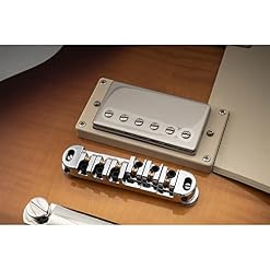 Musiclily 51,5mm Chevalet à ouleaux Tune-O-matic Roller Bridge pour Guitare électrique type Les Paul, Chrome - Les Beatles, Paul McCartney, John Lennon, RIngo Starr, George Harrison Musiclily 51,5mm Chevalet à ouleaux Tune-O-matic Roller Bridge pour Guitare électrique type Les Paul, Chrome – Image 6