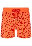  Vilebrequin Turtles In The Sky Badeshorts für Herren, Goyave, XXL