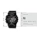Casio Men's GD100-1BCR G-Shock X-Large Black Multi-Functional Digital Sport W...