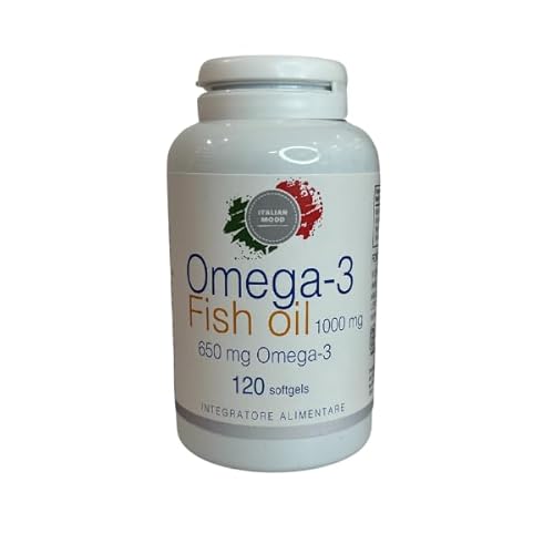 Italian Mood – Omega 3 Fish Oil 120 Perle Da 1000Mg