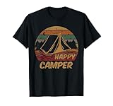 Camping Gifts Happy Camper Camping Scout Lovers Camp Camiseta