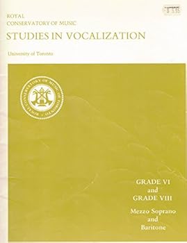Staple Bound Studies in Vocalization. Grade VI and Grade VIII Mezzo Soprano and Baritone Book