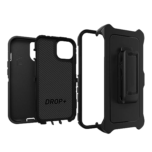 Defender Phone Case Compatible with iPhone 15 Plus (ONLY), Defender SCREENLESS Edition Case for iPhone 15 Plus with Belt Clip - Black by Jmomort - Used condition - Image 3