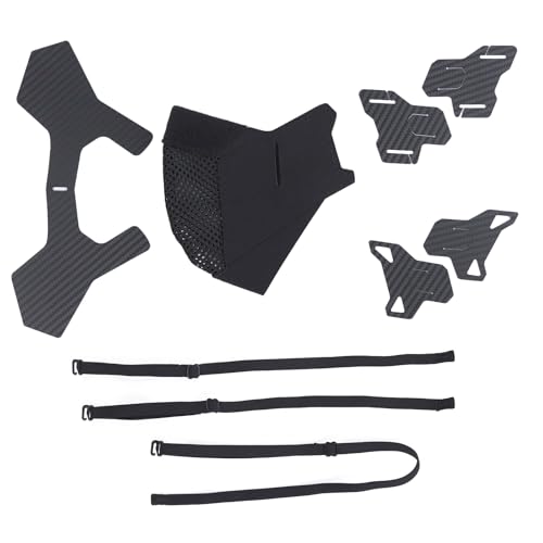 DMGEAR Airsoft Mesh Mask,Half Face Mask,Comfortable Adjustable Tactical Lower Face Protective Mask for Outdoor (BK)