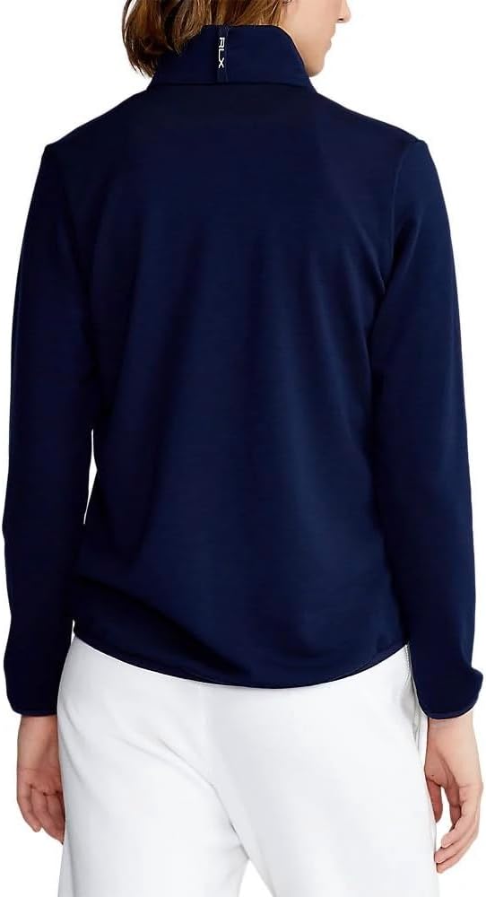 Ralph Lauren RLX Women's Cool Wool Hybrid Golf Jacket - Navy, MEDIUM