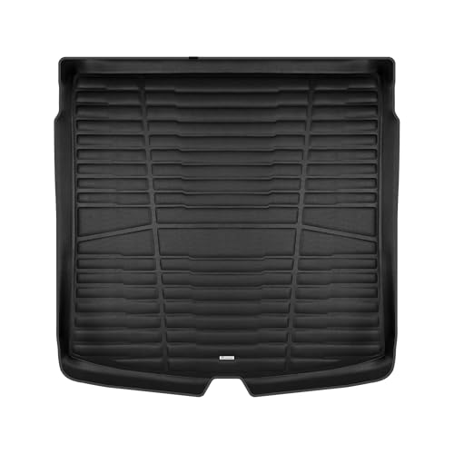 TuxMat for Volkswagen Atlas Cross Sport Trunk Mats for 2020-2025 Models - Maximum Coverage, All Weather, Laser Measured