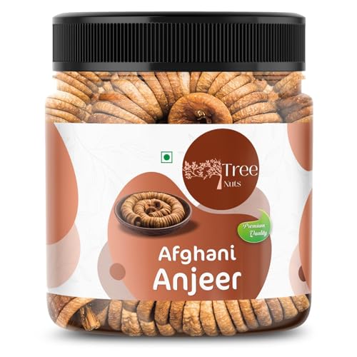 Tree Nuts Afghani Anjeer 200GM | Large Size, Naturally Sweet & Soft | High in Fiber & Iron | Healthy Dry Fruit Snack | No Added Sugar, No Preservatives (200gm)