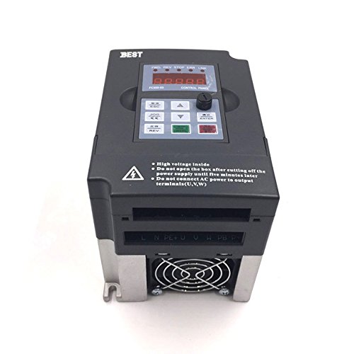 Contrôle de vitesse VFD 0.75kW avec régulation fluide 1000Hz pour axe CNC 220V
