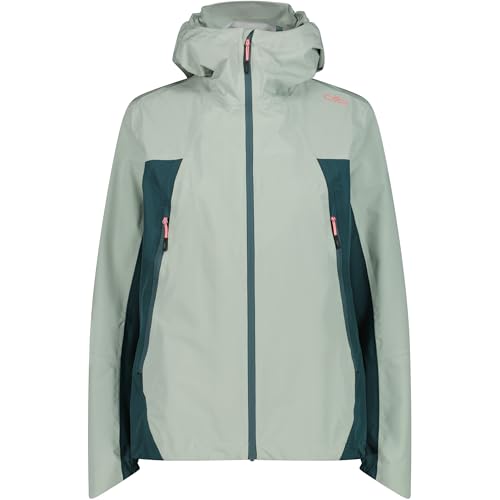 Veste CMP femme jade M avec capuche isolante et zippée