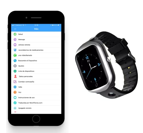 Reloj GPS para Mayores y Niños con Botón SOS y Detector de Caída - Imagen 3