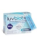 Luvbiotics – Probiotische Lutschtabletten mit Xylit & Aloe Vera 30 Stück Minze – Kaupastillen für Mundflora & Zahnpflege – Gegen Mundgeruch & Zahnfleischprobleme – Dental Probiotika Pastillen