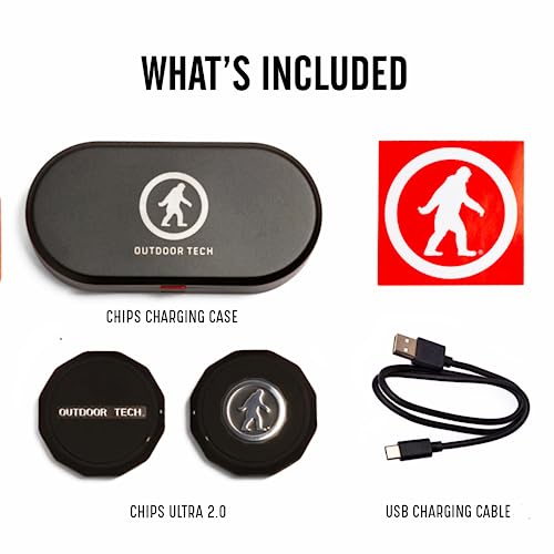 Outdoor Tech Chips Ultra 2.0, Premium Universal Helmet Audio System, Bluetooth Headset, True-Wireless Drop-in Audio for Snow - Image 2