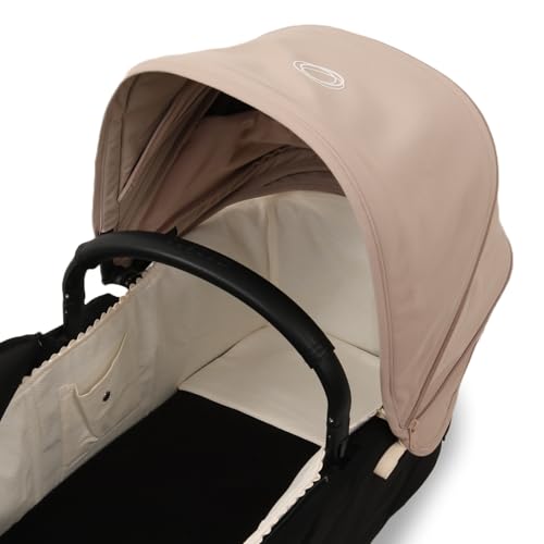 Miniatura 2 de Tititnins Funda Cubre Capazo Velcro Para Bugaboo Dragonfly Pique Crudo Algodón 100