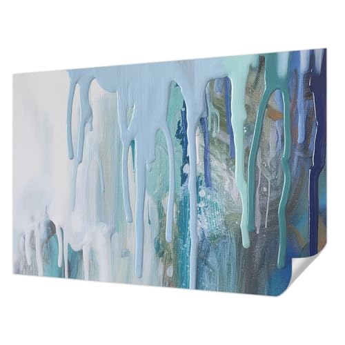 Decoración de pared resistente a manchas con papel autoadhesivo de cascadas 2