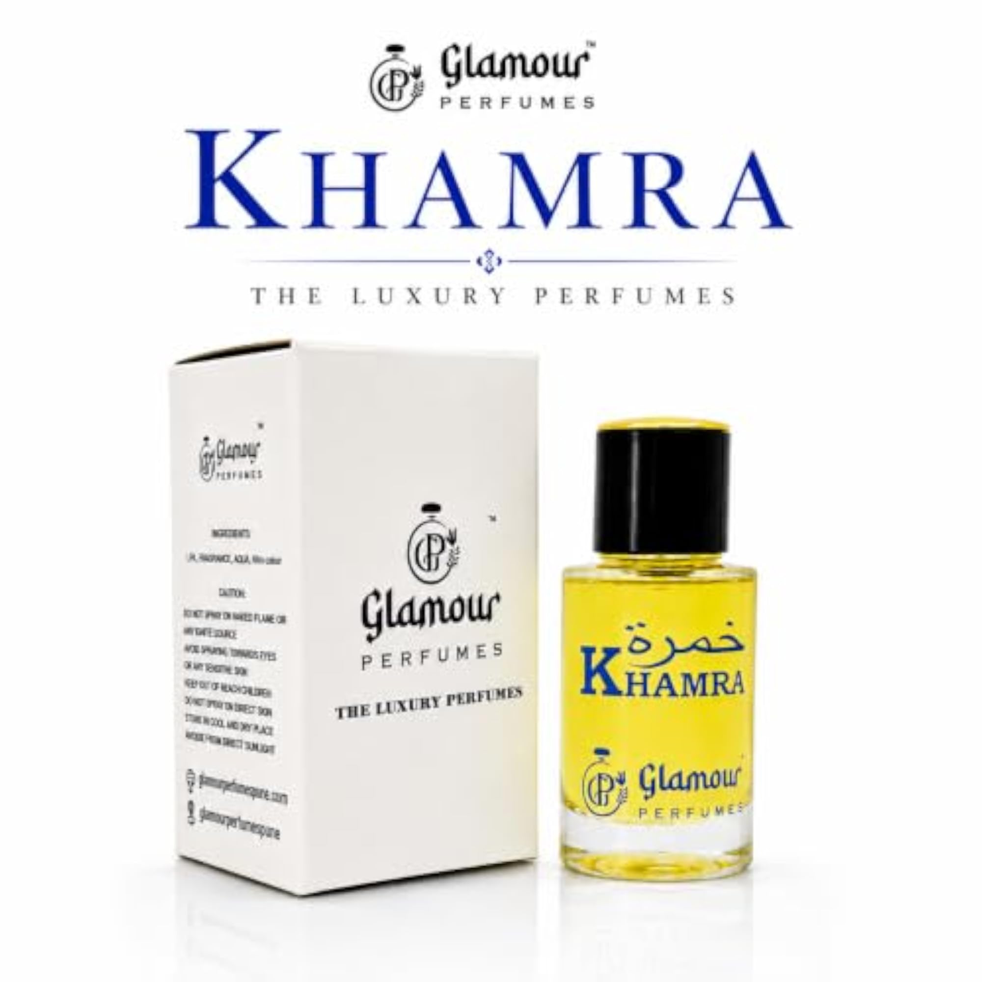 Khamra Luxury Perfume Spray, Elegant Scent