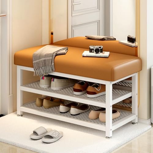 Banco Entrada con tapizado Asiento, Banco banqueta baño con zapatero, moderno banquetas Dormitorio, Banco recibidor Entrada, Sala de Estar Zapatero con Asiento, reposapies Divano.