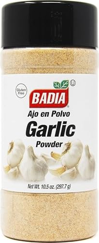 Badia Garlic Powder, 10.5 oz - Freshly Ground & Flavorful