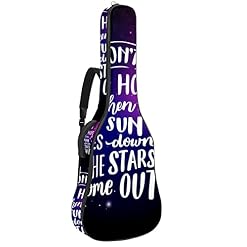 Étui de protection rembourré pour guitare classique acoustique avec fond floral coloré, Multicolore 08, 42.9×16.9×4.7 in… - Les Beatles, Paul McCartney, John Lennon, RIngo Starr, George Harrison