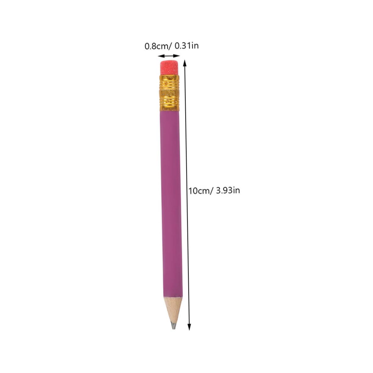Operitacx Matite Hb Porpora in Legno 144 Pezzi per Disegnare e Scrivere Ergonomiche e Facili da Conservare, per Back To School Party e Studenti