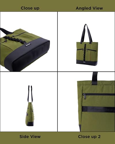 Image of CarryPro Tote Bags-Stylish Shoulder Handbag for Women-Exotic Office & Travel Side Bag-Lightweight Design with Trolley Sleeve Handbags- Gift for Men & Women-Unisex