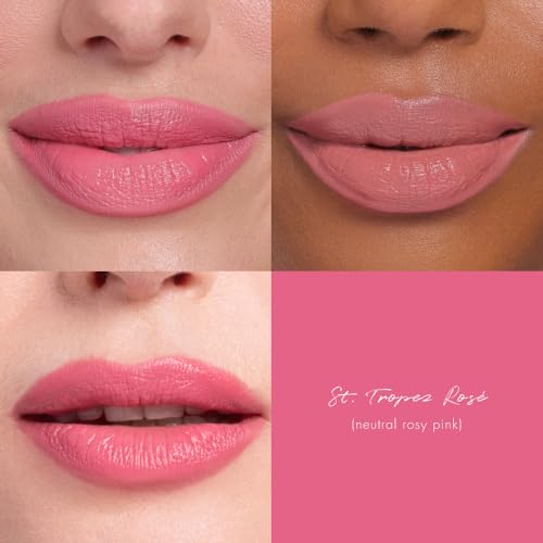 Image of Wander Beauty Lipsetter Dual Cream Lipstick + Lip Liner - St. Tropez Rose - Ultra-Smooth, Hydrating Lipstick and Lip Liner with a Soft Matte Finish - Made with Squalane & Peptides (1 Count)
