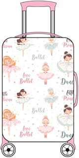 2 Piece Kids Luggage Sets Rolling Suitcases with Wheels for Girls | Kids Luggage Sets Hardshell Toddler Suitcase Set with Neck Pillow Airplane 16 Inch Kids' Carry on Luggage Ballet Girl Design