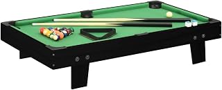 LIFTRR Sporting Goods - Mesa de billar (92 x 52 x 19 cm), color negro y verde