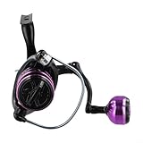 [Morsure audible et lancer efficace] Le moulinet produit un son d'alarme lorsqu'un poisson tire la ligne ; combiné avec une bouche inclinée qui réduit la résistance pour des lancers plus propres et plus lisses.