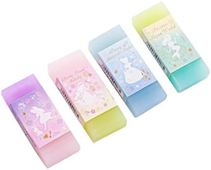 Uesae Rubber Erasers Pencil Rubbers School Office Stationery Desin Jelly Eraser Kid Children Pack of 1 5x2cm
