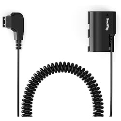 SMALLRIG D-Tap a LP-E6NH Batería Ficticia, Cable de Alimentación LP-E6NH para Canon R5, R6, R7, R, R5C, 5D II/III/IV, 6D, 6D II, 7D, 7D II, 60D, 70D, Cámaras 80D, 90D, XC10, XC15, 5DS, 5DSR - 4252