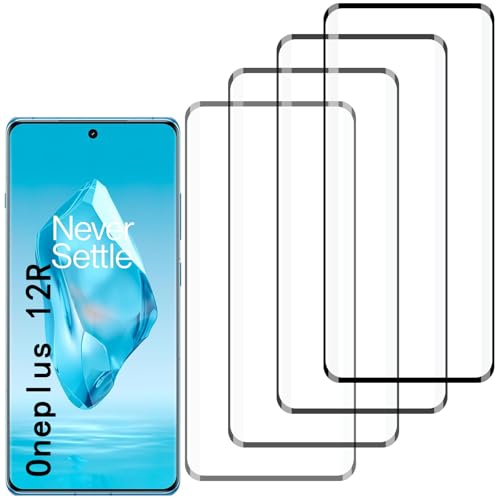 JxVrennzik [4 Pack] Tempered Glass Screen Protector for OnePlus 12R by JxVrennzik - Used condition - US$14.18