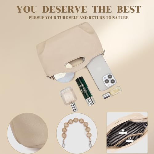 Glamzlele Wristlet wallets for women small crossbody Wallet Zippers Leather Evening purses,Travel Credit Card,Holder Cell Phone Organizer,coin purse — view 4