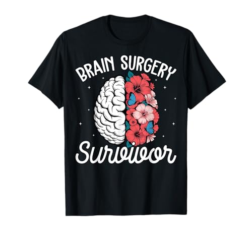 Brain surgery warrior gray ribbon brain cancer awareness t-shirt