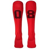 Custom Team Number Knee High Socks Athletic Socks by 3street Soccer Socks Choose Your Number