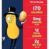 Planters Unsalted Dry Roasted Peanuts, 35 Ounce