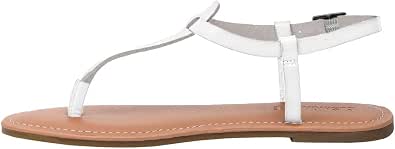 CUSHIONAIRE Sandali Piatti Clea Donna Con +Comfort - Pelle Vegana E Cinturino Regolabile