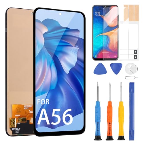 Écran LCD tactile A56 haute sensibilité avec outillage complet pour pose à domicile