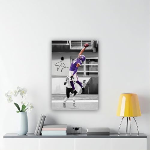 Kvsyaw Justin Jefferson 2 Canvas Poster - 5