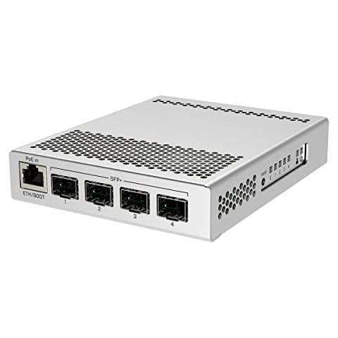 MikroTik CRS305 4 SFP+ Switch Cover