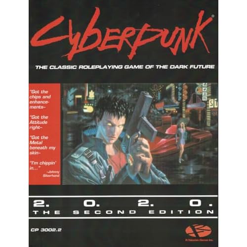 R. Talsorian Games Cyberpunk 2.0.2.0 - RPG Core Rulebook 2nd Edition (2020) - English, RTGCP3002