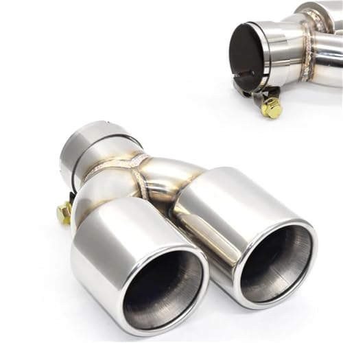 Embout d'échappement double sortie 60mm pour voiture E90
