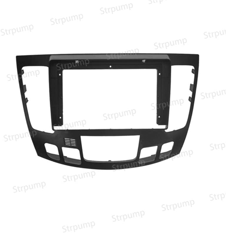 9'' Car Radio Stereo Dash Frame Fascia Bezel Panel w/Power Harness Cable Compatible for Hyundai Sonata NF 2008 09 10 Install Mount Kit