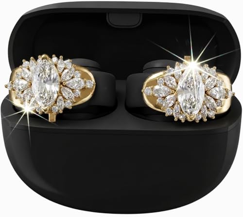Open ear earbuds Accessories Decor for Bose Ultra Lightweight Open Earbuds Accessories(Earbuds Not Included) (Golden)