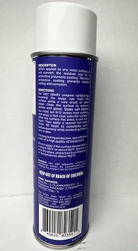 CP INDUSTRIAL SUPPLY LLC RUST CONVERTER FOR METAL Aerosol
